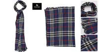 burberry foulard et echarpes grille bleu